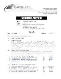 Agenda Item Description Enclosure Action