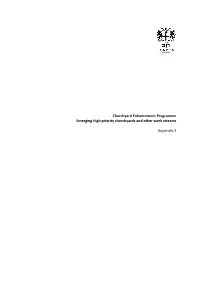 Churchyard Enhancement Programme Emerging High Priority Churchyards and Other Work Streams Appendix 2