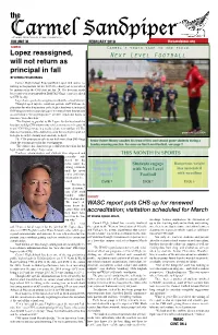 Lopez Reassigned, Will Not Return As Principal in Fall