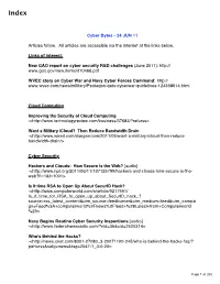 Cyber Bytes 24JUN11
