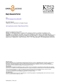 Development of Proteomic Prediction Models for Transition to Psychotic Disorder in the Clinical High-Risk State and Psychotic Experiences in Adolescence