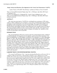 Image Analysis and Hardware Developments for the Vision Cone Penetrometer (Viscpt) Andrea Ventola, S.M.ASCE1; Ron Dolling2; and Roman D