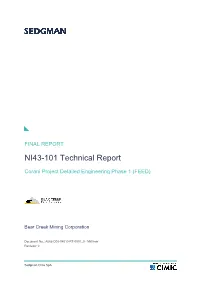 NI43-101 Technical Report