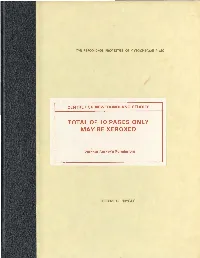 Total of 10 Pages Only May Be Xeroxed