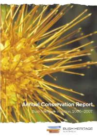 2006–07 Conservation Report