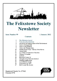 2012 January Newsletter