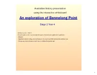 An Exploration of Bennelong Point