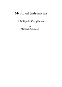 Medieval Instruments