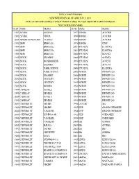 Pick a Part Phoenix New Inventory As of August 15, 2011 Pick a Part Employees Cannot Verify Parts. Please Visit the Yard in Person