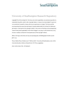 University of Southampton Research Repository