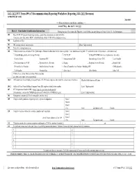 2021 2022 FCC Form 499-A Telecommunications Reporting