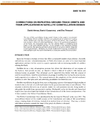 Aas 16-224 Corrections on Repeating Ground-Track