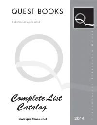 Complete List Catalog