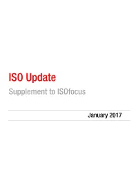 ISO Update Supplement to Isofocus