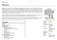 Elsevier - Wikipedia