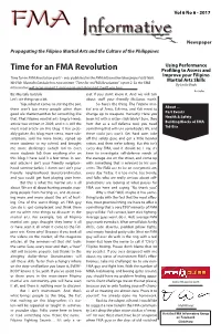 FMA Informative Newspaper Vol6 No.6