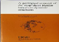 A Geological Concept of the Map Sheet Rønde Based on Dynamic Structures