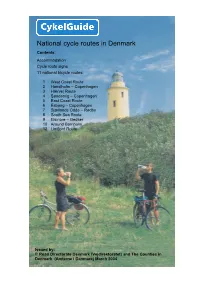 National Cycle Routes in Denmark