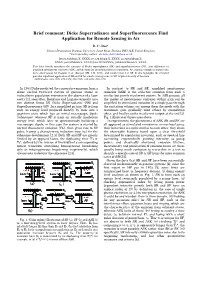 Brief Comment: Dicke Superradiance and Superfluorescence Find Application for Remote Sensing in Air