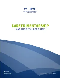 Career Mentorship Map and Resource Guide