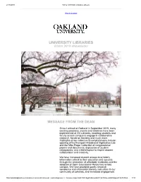 (1.907Mb) Library Newsletter Winter 2019.Pdf