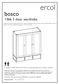 1366 3 Door Wardrobe