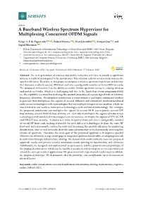 A Baseband Wireless Spectrum Hypervisor for Multiplexing Concurrent OFDM Signals