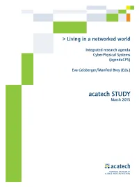 Acatech STUDY March 2015 Editors: Dr