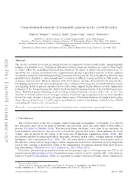 Computational Capacity of Pyramidal Neurons in the Cerebral Cortex