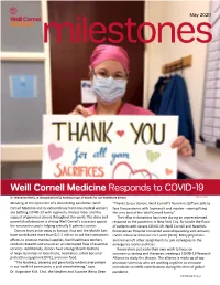 Milestones May 2020