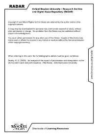 Sealey 2003 Analysis