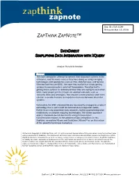 Zapthink Zapnote™
