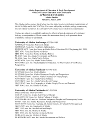 Alaska Department of Education & Early Development