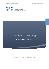 Annual Institutional Quality Report 2014.Pdf