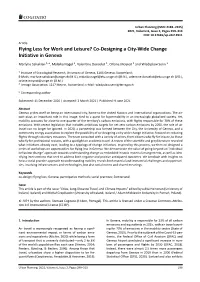 Co-Designing a City-Wide Change Initiative in Geneva