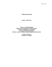 Curriculum Vitae
