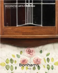 Decorative Arts from 1860