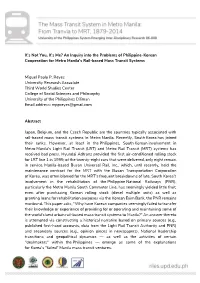 It's Not You, It's Me? an Inquiry Into the Problems of Philippine-Korean
