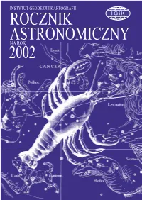 Rocznik Astronomiczny 2002