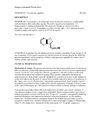 Zonegran (Zonisamide) Package Insert Page 1 of 23