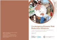 Co-Designing DRR Solutions