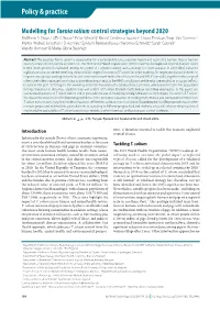 Modelling for Taenia Solium Control