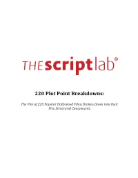 220 Plot Point Breakdowns