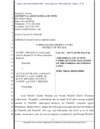 Case 2:18-Cv-01758-APG-PAL Document 34 Filed 10/22/18 Page 1 of 78