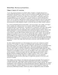 Michael Mann the Sources of Social Power Volume 3: Chapter 15