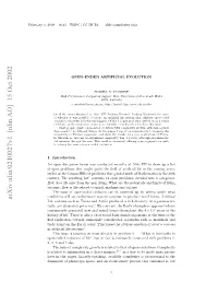 Open-Ended Artificial Evolution