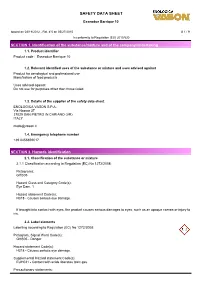 Safety Data Sheet