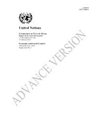 English Advance Version of the CND Report