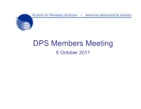 Members' Meeting Package