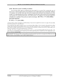 §2165. Remand to Prison on Finding of Violation §2165. Remand to Prison